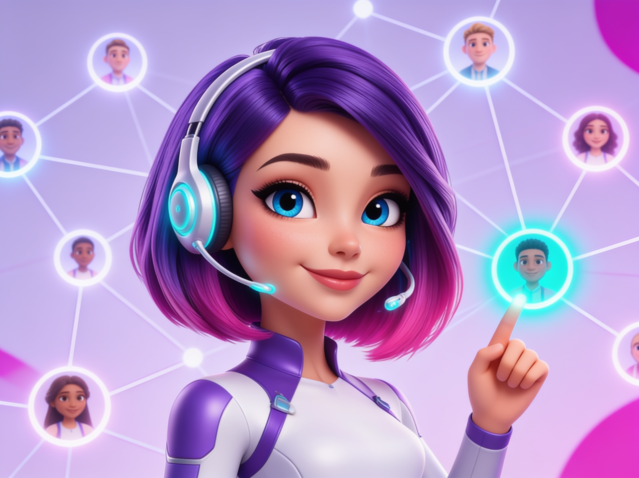 Lisa connects network marketers with new contacts